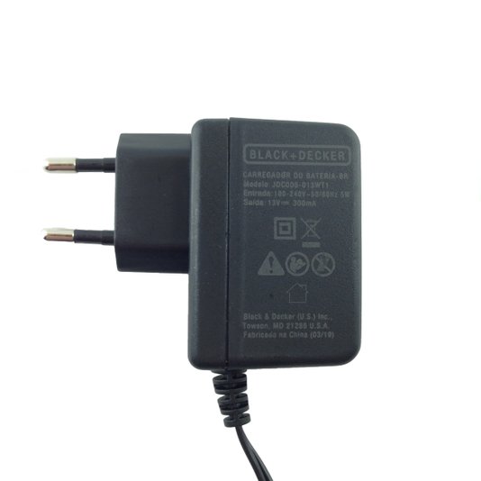 Carregador Bivolt 9,6V Paraf Cd961  Black & Decker - 5140026-03 - Black&Decker