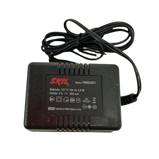 Carregador De Baterias 4,8V Mx 127V Skil - F000624070