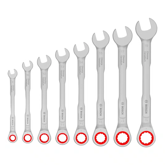 Chave Catraca Combinada 8 19Mm 8Pcs 1600A03Ag5000