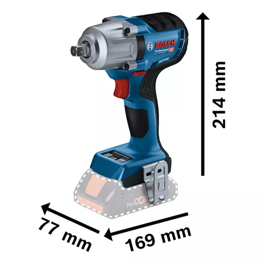 Chave De Impacto 18V Gds 450 Pc Bosch - 06019K4100