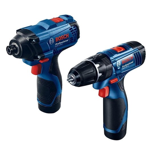 Combo Bosch Chave  Impacto+ Furadeira 06019G81E3