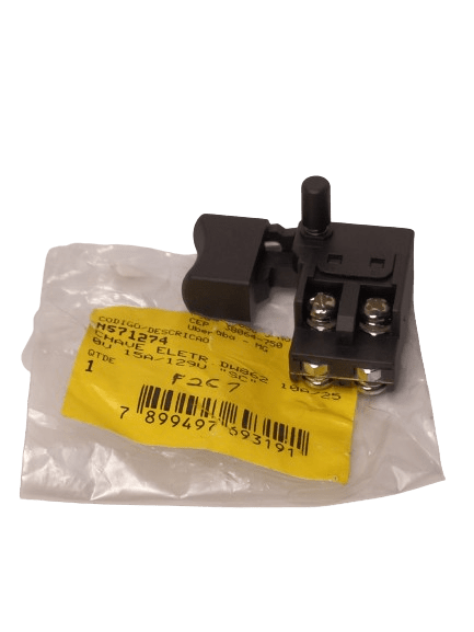Chave Eeletrica Dw862 10A/25 0V 15A/129V Sc - N571274 - Black&Decker