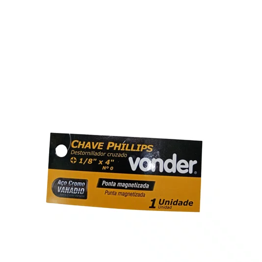 Chave Phillips (B) 1/8X4" Crv Vonder - 3072218400