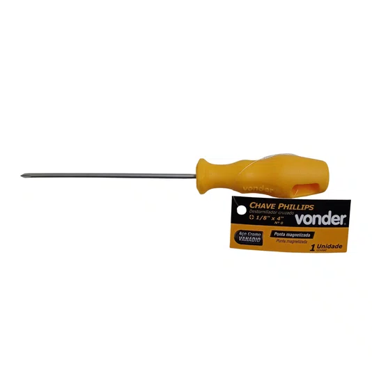 Chave Phillips (B) 1/8X4" Crv Vonder - 3072218400