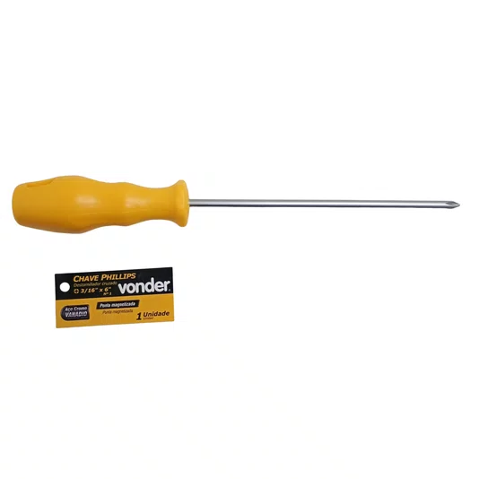 Chave Phillips (D) 3/16X6" Crv Vonder - 3072236600