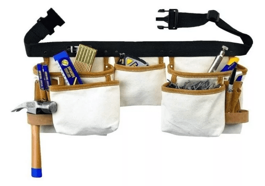 Cinto Para Ferramentas C/10 Bolsos Irwin Iw14086