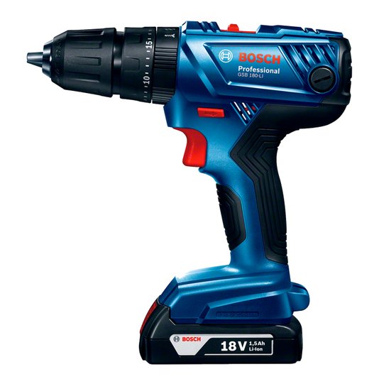Combo Furad. Gsb / Chave Imp. Gdx 180-Li - 06019G52E2 - Bosch