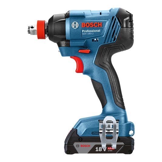 Combo Furad. Gsb / Chave Imp. Gdx 180-Li - 06019G52E2 - Bosch