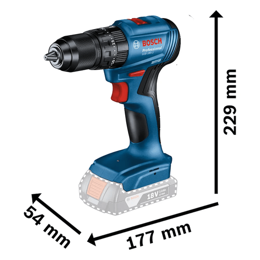 Combo Furadeira Gsb185-Li + Chave Impacto Gdr18V-200 - Bosch