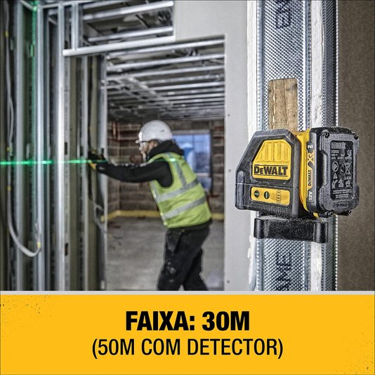 Kit Dewalt Parafusadeira/Furadeira De Impacto 3/8" 12V + Nível A Laser 30M 12V + 2 Baterias 2Ah + Carregador Bivolt E Caixa T-Stak - Dck205D2T-Br - Dewalt