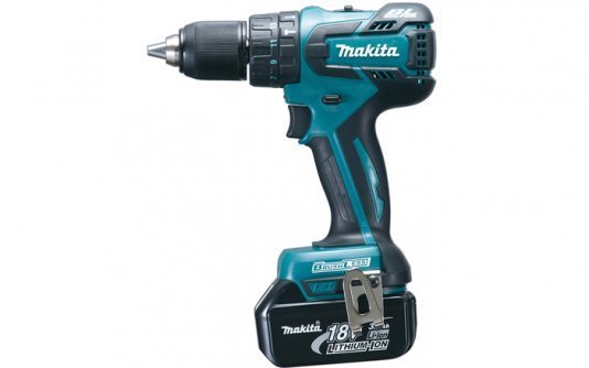 Combo Parafusadeira Furadeira a Bateria Makita 18v com Aparador