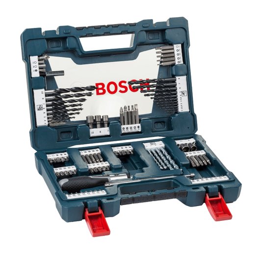 Kit De Pontas E Brocas V-Line 91 Un. Bosch - 2607017402