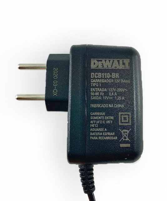 Conjunto Carregador 12V - N704963 - Dewalt