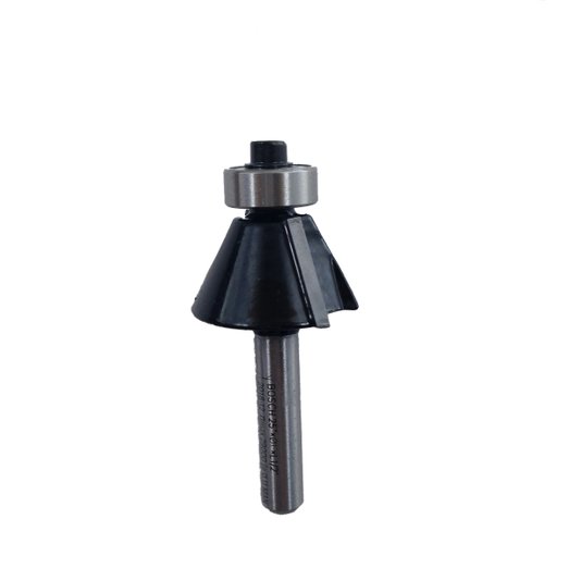 Conjunto De Fresas 6 Un. Acabamento Haste 1/4" Bosch - 2607017470
