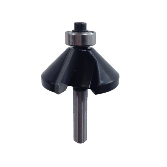 Conjunto De Fresas 6 Un. Acabamento Haste 1/4" Bosch - 2607017470