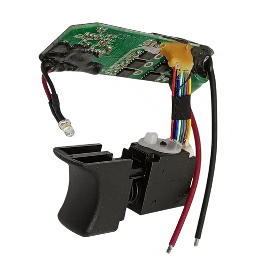 60068721 Wesco - Conjunto Interruptor E Placa Pcb Para Parafusadeira/Furadeira Ws2558