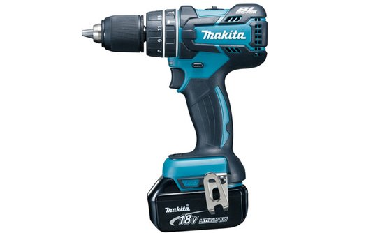Combo Kit Esmerilhadeira Dga454 + Parafusadeira Dhp480 + Maleta De Aluminio Maki - Dlx2163X - Makita