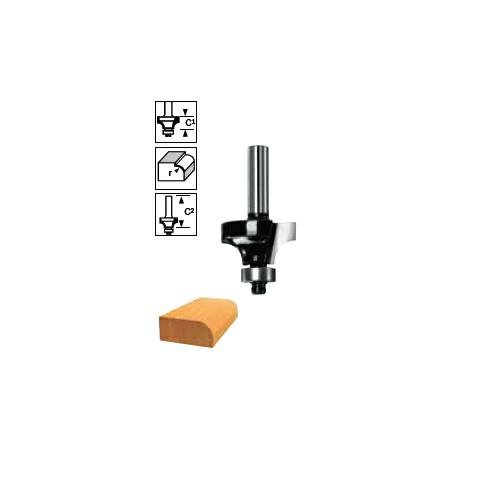 Fresa Borda Decorativa Com Rolamento 25,4 Mm 1/2" Bosch - 2608628456