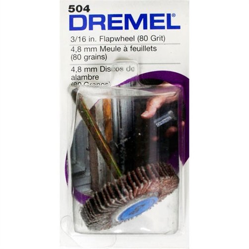 Disco De Lixa Lamelas Grão 80 4,8Mm 3/16" Dremel - 504 - 2615000504