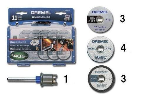 Jogo Para Cortar 11 Peças Dremel - 2615E688Aa