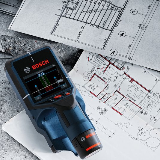 Detector E Scanner De Parede D-Tect 200 C Bosch - 06010816G