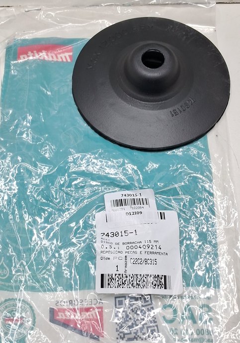 Disco De Borracha 115 Mm Makita 743015-1