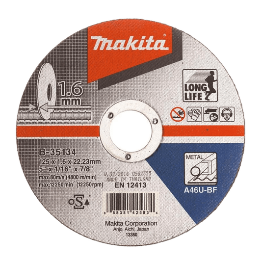 Disco De Corte 125X1.6 B-35134  Makita