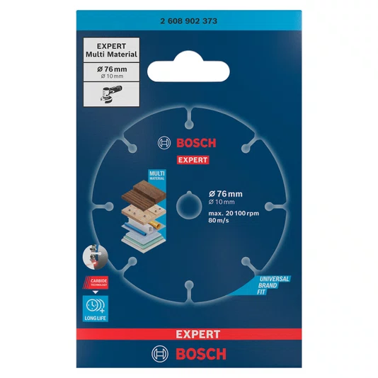 Disco De Corte 76X10Mm De Carvide Expert Multimaterial Bosch - 2608902373