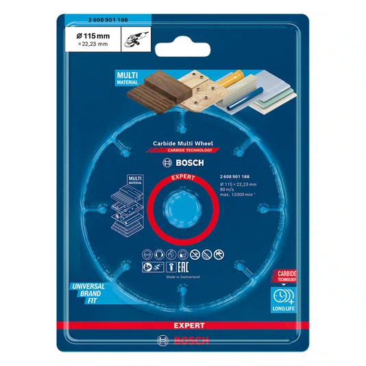 Disco De Corte Carbide Multiwheel 115Mm Bosch - 2608901188