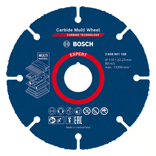 Disco De Corte Carbide Multiwheel 115Mm 2608901188