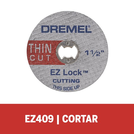 Disco De Corte Fino De 38,1Mm Com Espessura De 0,6Mm (Ez409)