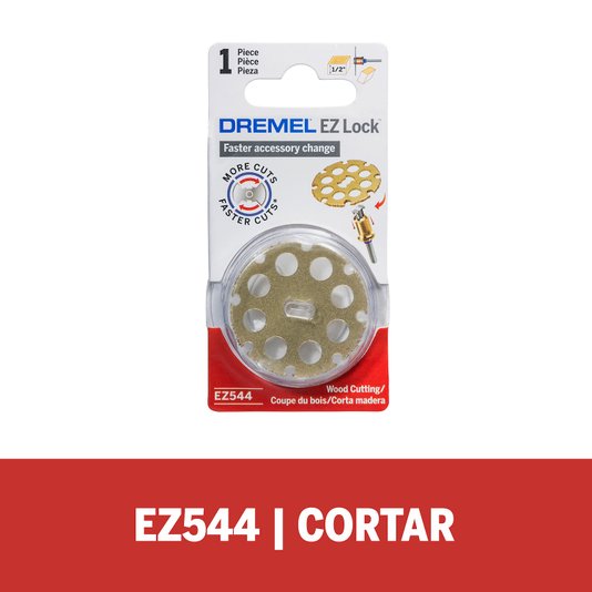 Disco Corte 38,1Mm Para Madeira Ez Lock Dremel -  Ez544 - 2615E544Aa