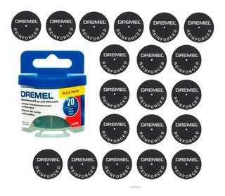 Kit Discos Corte Fibra De Vidro 20 Un Dremel - 426B - 2615426Baa
