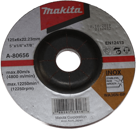 Disco De Desbaste 125X6X22.23Mm A-80656 - Makita