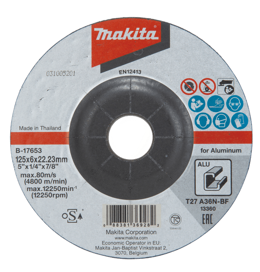 Disco De Desbaste 125X6Mm B-17653 - Makita