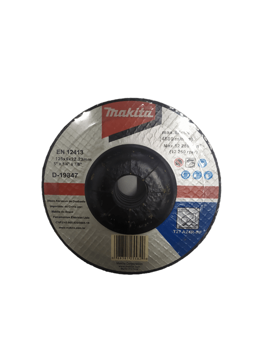 Disco De Desbaste P/Metal 125Mm 5Un D-19847-5 - Makita