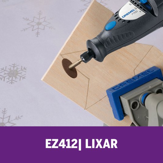 Disco Lixa Grão 120 Troca Rapida Ez412Sa 2615E412Ac - Dremel