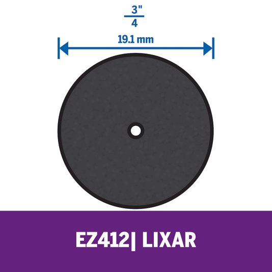 Disco Lixa Grão 120 Troca Rapida Ez412Sa 2615E412Ac - Dremel