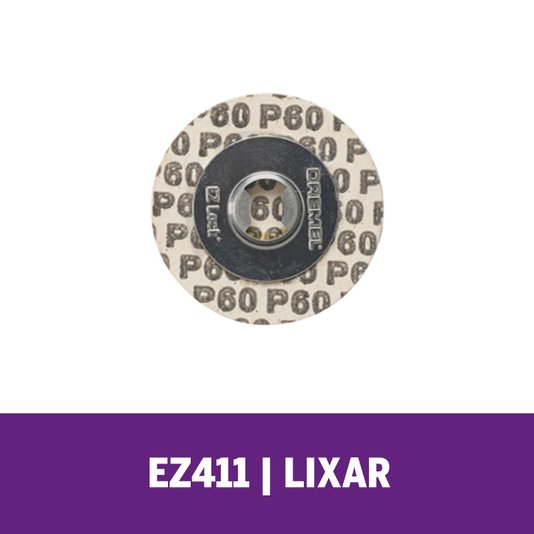 Disco De Lixa 31,8Mm Grão Grosso C/Troca Rápida Dremel - Ez411Sa - 2615E411Ad