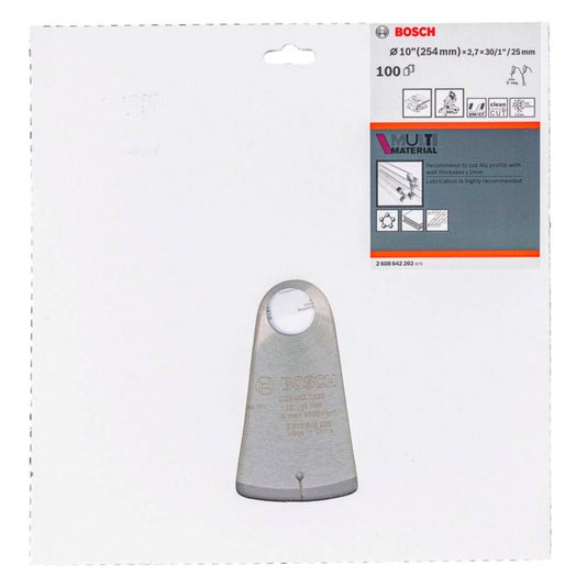 Disco De Serra Multimaterial 10" 254 Mm Bosch - 2608642202