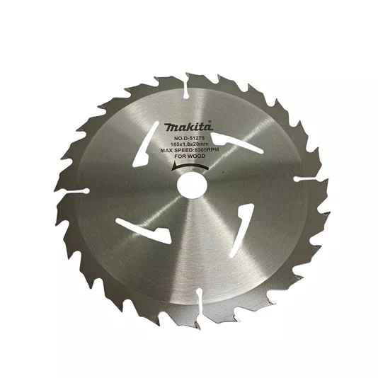Disco De Serra Para Madeira 185X20Mm 24 Dentes Makita - D-51275