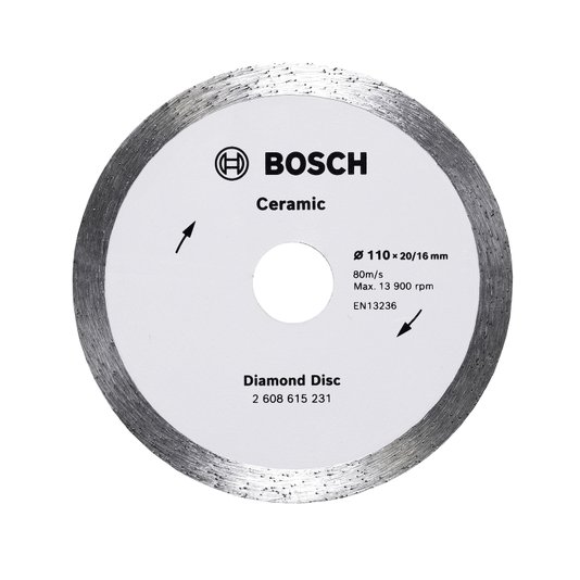 Disco Diamantado Ceramic Liso 110X2016 2608615231000