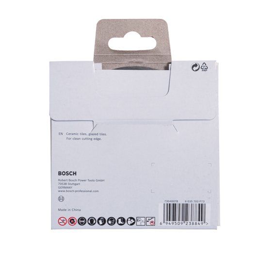 Disco Diamantado Ceramic Liso 110X2016Mm Bosch - 2608615231