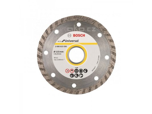 Disco Diamantado Eco For Turbo 115 - Bosch - 2608615036
