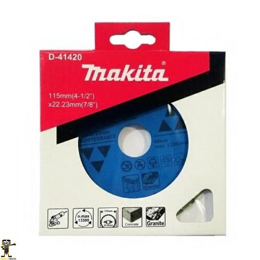Disco Diamantado Makita 115X7X22,23Mm - D-41420