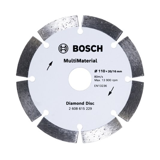 Disco Diamantado Multi Seg 110X2016Mm 2608615229000