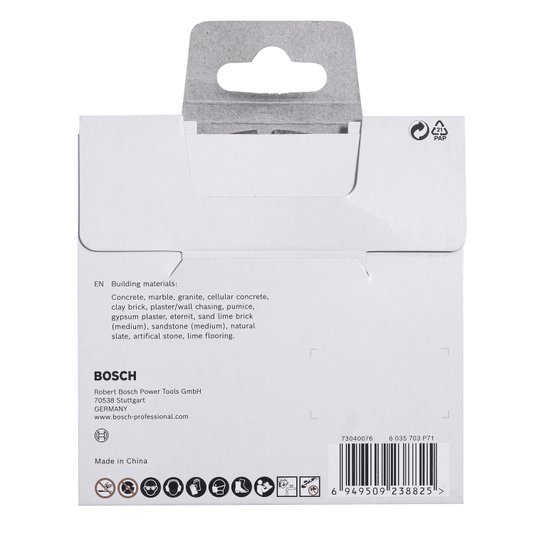 Disco Diamantado Multi Seg 110X2016Mm Bosch - 2608615229