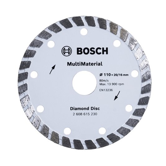 Disco Diamantado Multi Turbo 110X2016Mm 2608615230000