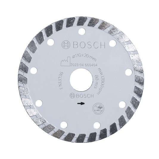 Disco Diamantado Multi Turbo 110X2016Mm Bosch - 2608615230