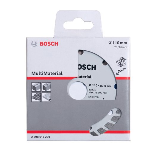Disco Diamantado Multi Turbo 110X2016Mm Bosch - 2608615230